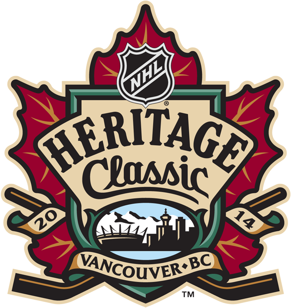 NHL Heritage Classic 2014 Primary Logo DIY iron on transfer (heat transfer)